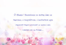 Fleur à Marie — 17ᵉ Jour : La Fuite en Égypte.